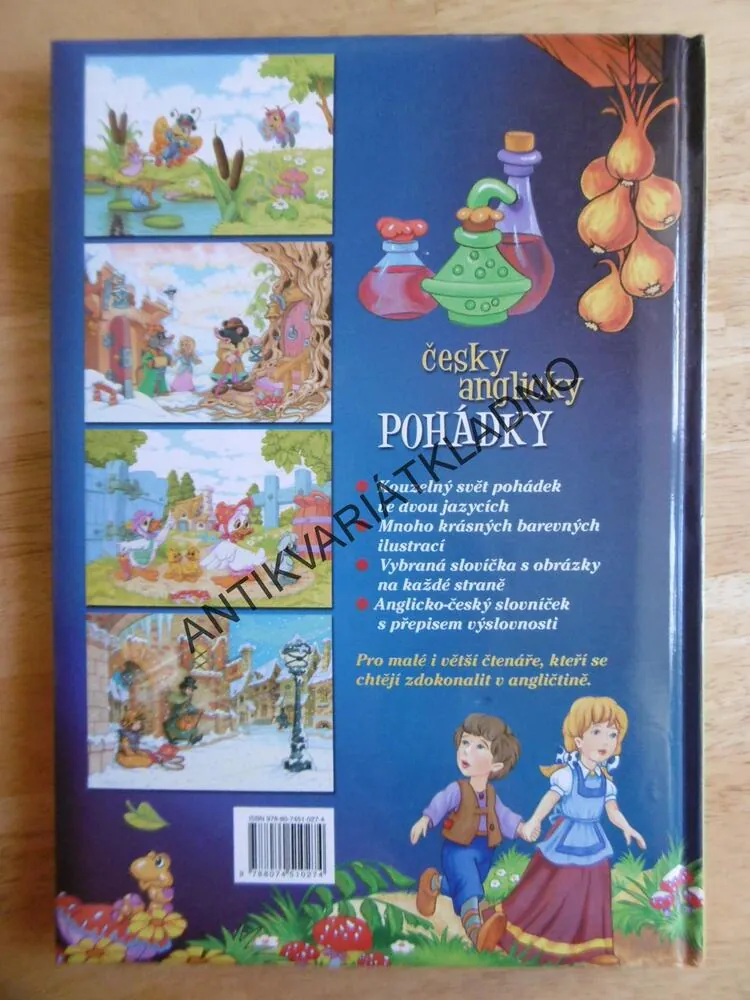 POHÁDKY, ČESKY, ANGLICKY, OTTÍKOVA ŠKOLA, **an
