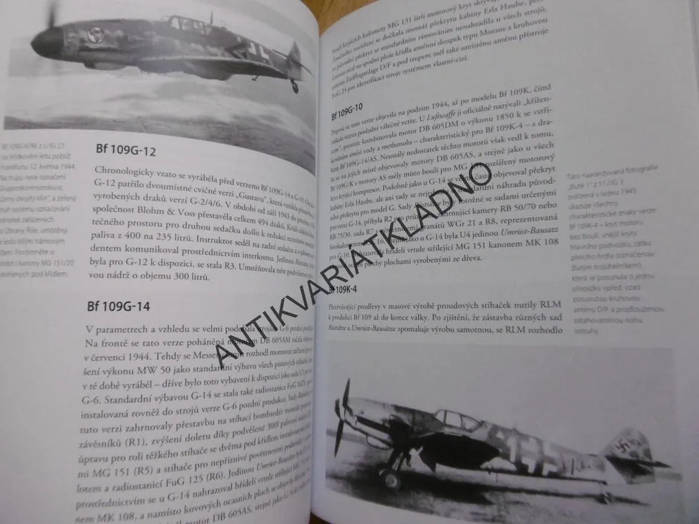 P-47 THUNDERBOLT VS BF 109 G/K, EVROPA 1943-45, M.BOWMAN