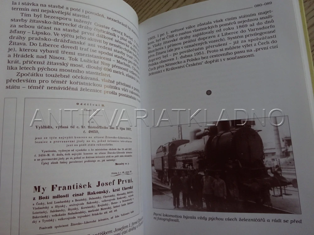 ZROZENÍ ŽELEZNIC V ČECHÁCH, NA MORAVĚ A VE SLEZSKU, PAVEL SCHREIER, **an