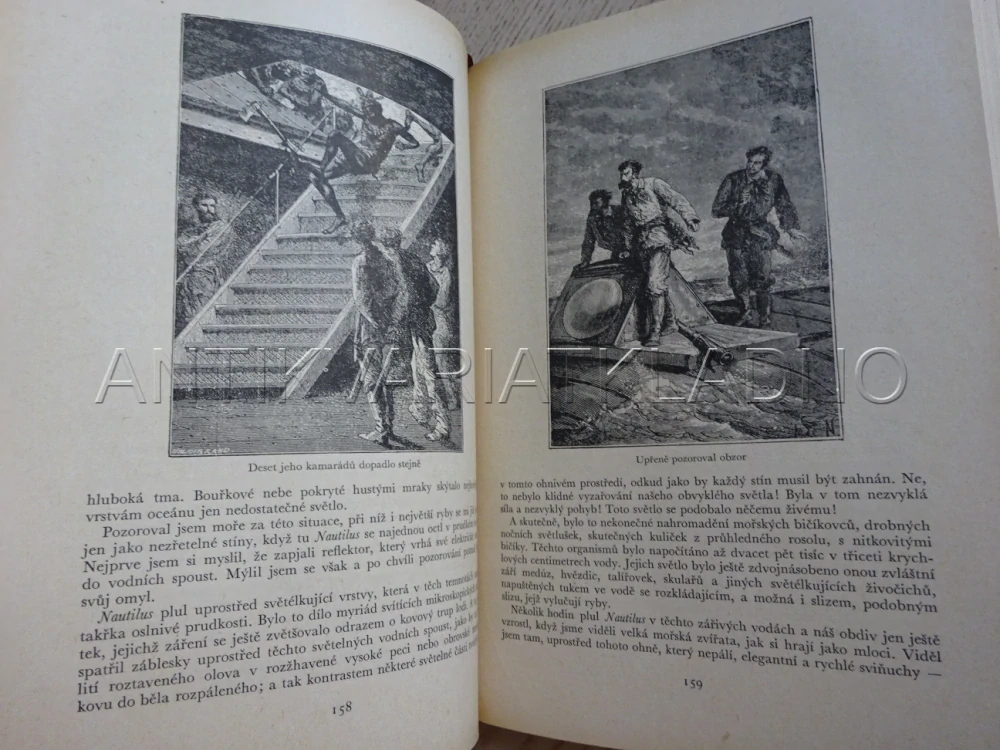 DVACET TISÍC MIL POD MOŘEM, JULES VERNE, 1959, **an