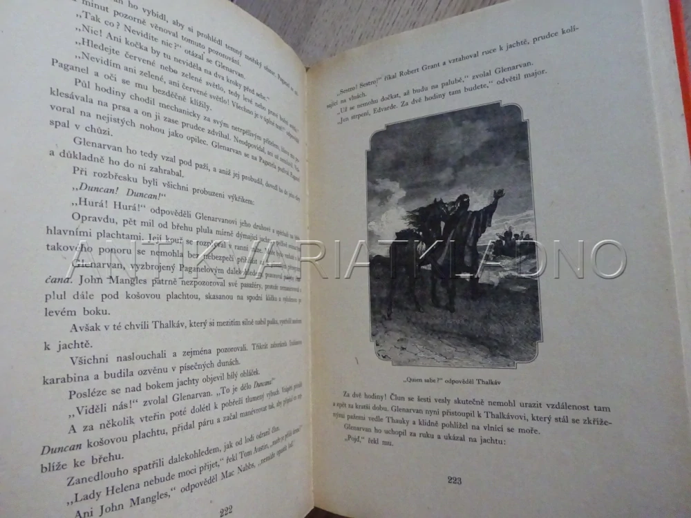 DĚTI KAPITÁNA GRANTA, JULES VERNE, 1958, **an