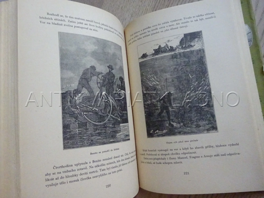 TAJEMSTVÍ PRALESA, JULES VERNE, 1959, **an