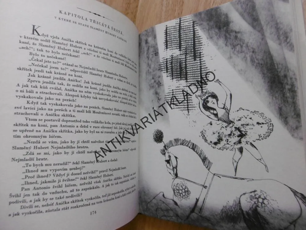 ANIČKA SKŘÍTEK A SLAMĚNÝ HUBERT, NEZVAL, JIŘÍ TRNKA