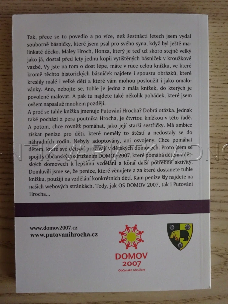 PUTOVÁNÍ HROCHA ANEB OD DVOU DO PĚTI (BÁSNIČKY A POHÁDKY PRO DĚTI), PETR HROCH BINDER, **an