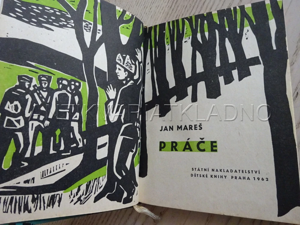 PRÁČE, JAN MAREŠ, ANTONÍN PELC, 1962, **an