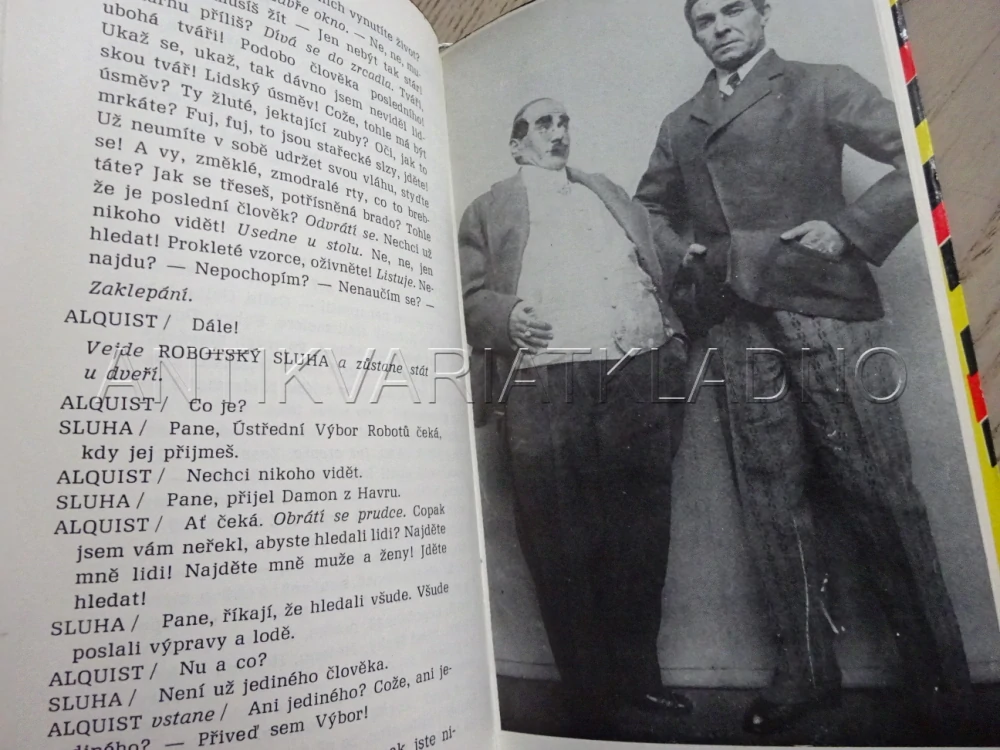 R. U. R., KAREL ČAPEK, **an