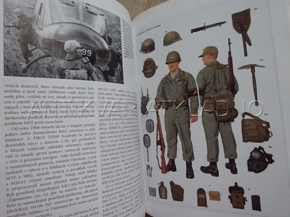 AMERICKÁ PĚCHOTA ZA VE VIETNAMU, 1965-1973, **an