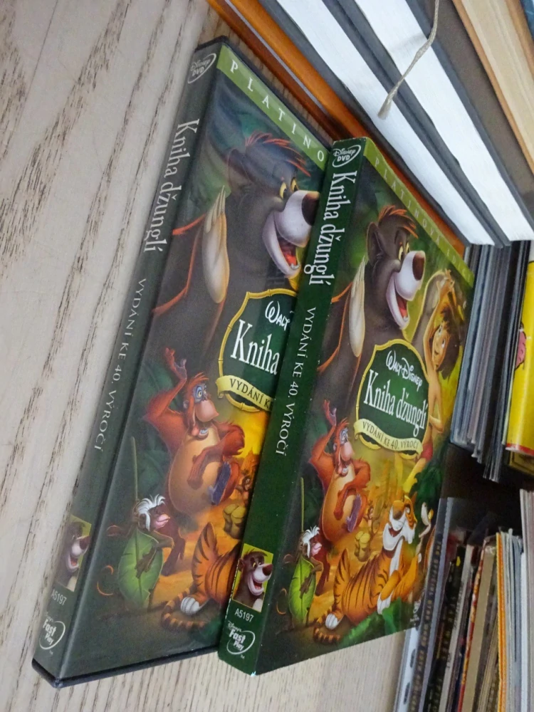 KNIHA DŽUNGLÍ, DVD FILM