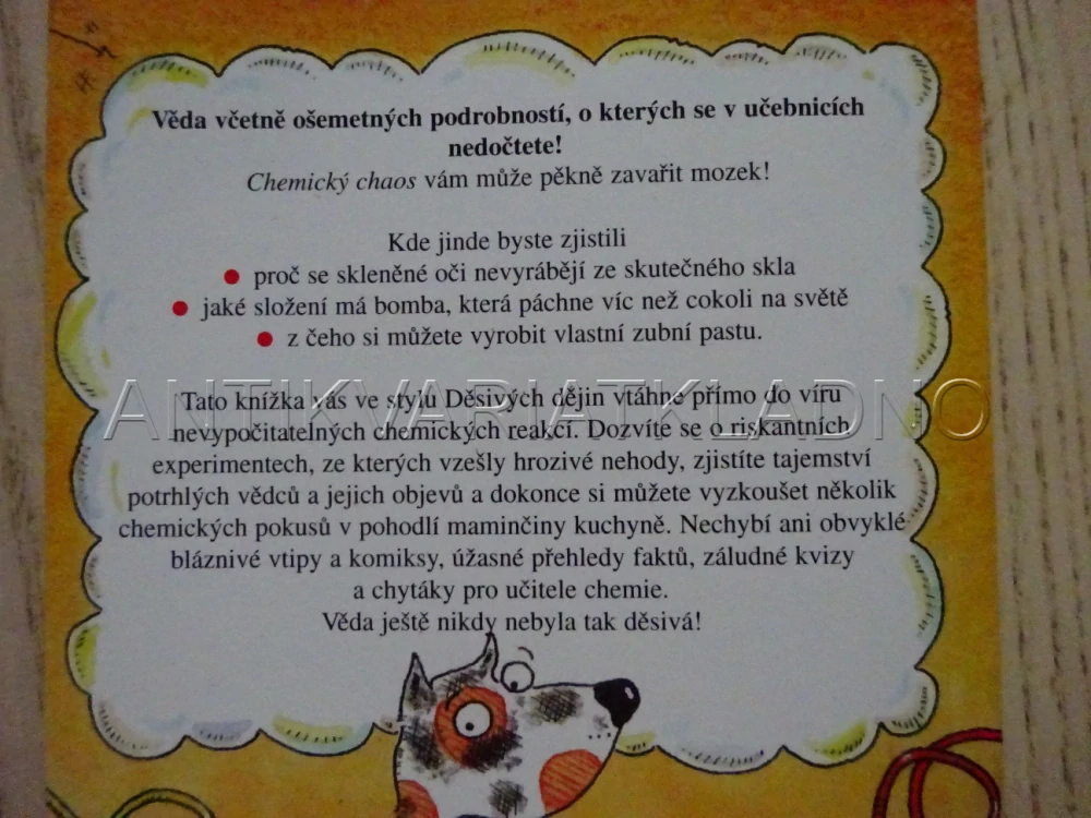 CHEMICKÝ CHAOS, NICK ARNOLD, **an