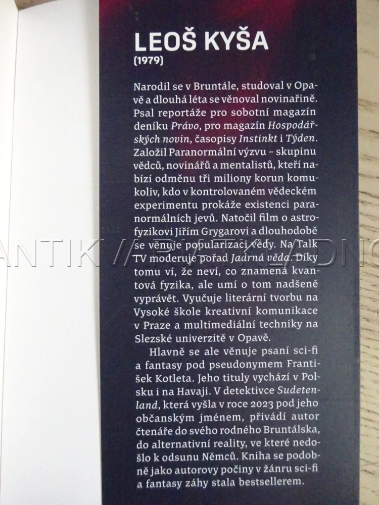 SYNDIKÁT, LEOŠ KYŠA - AUTOGRAM, **an