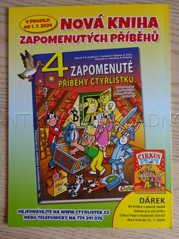 ČTYŘLÍSTEK 755-756 - BOBÍK KAČEREM