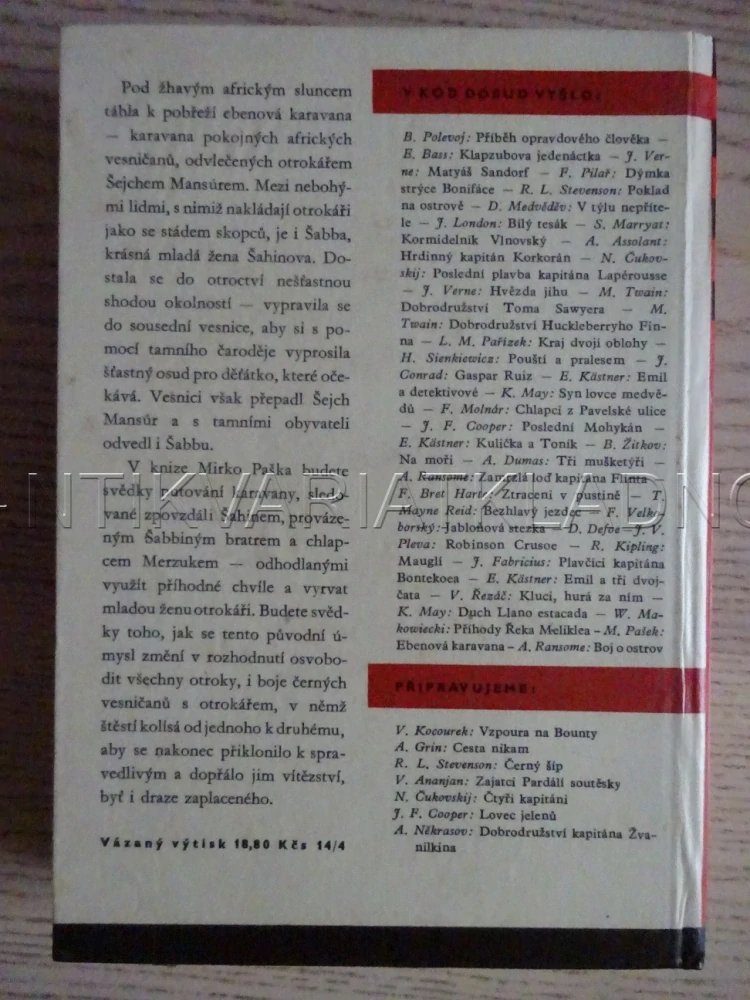 KOD 38 - EBENOVÁ KARAVANA, MIRKO PAŠEK, **an
