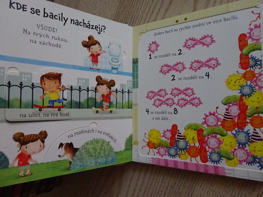 CO JSOU TO BACILY?, PODÍVEJ SE POD OKÉNKO, **an