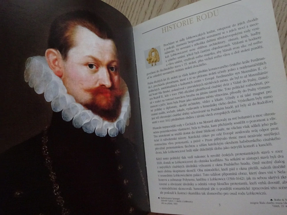 LOBKOWICZKÉ SBÍRKY UMĚNÍ ŠESTI STOLETÍ, **an