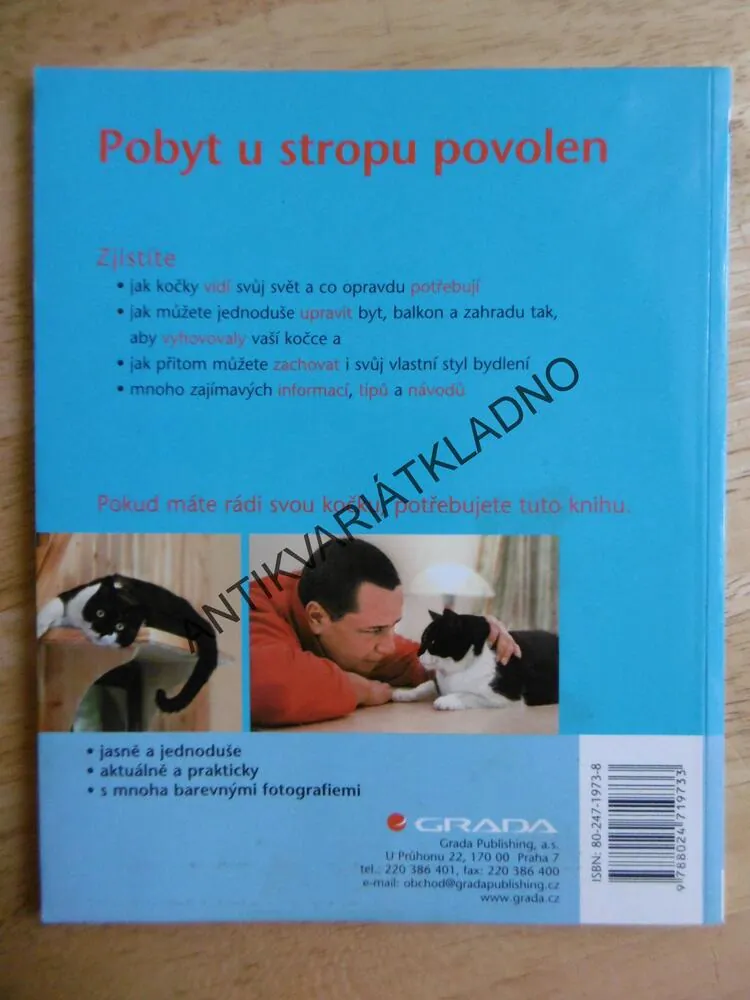 BYDLÍME S KOČKOU, KOČKA, PRAKTICKY, PŘÍJEMNĚ,VKUSNĚ