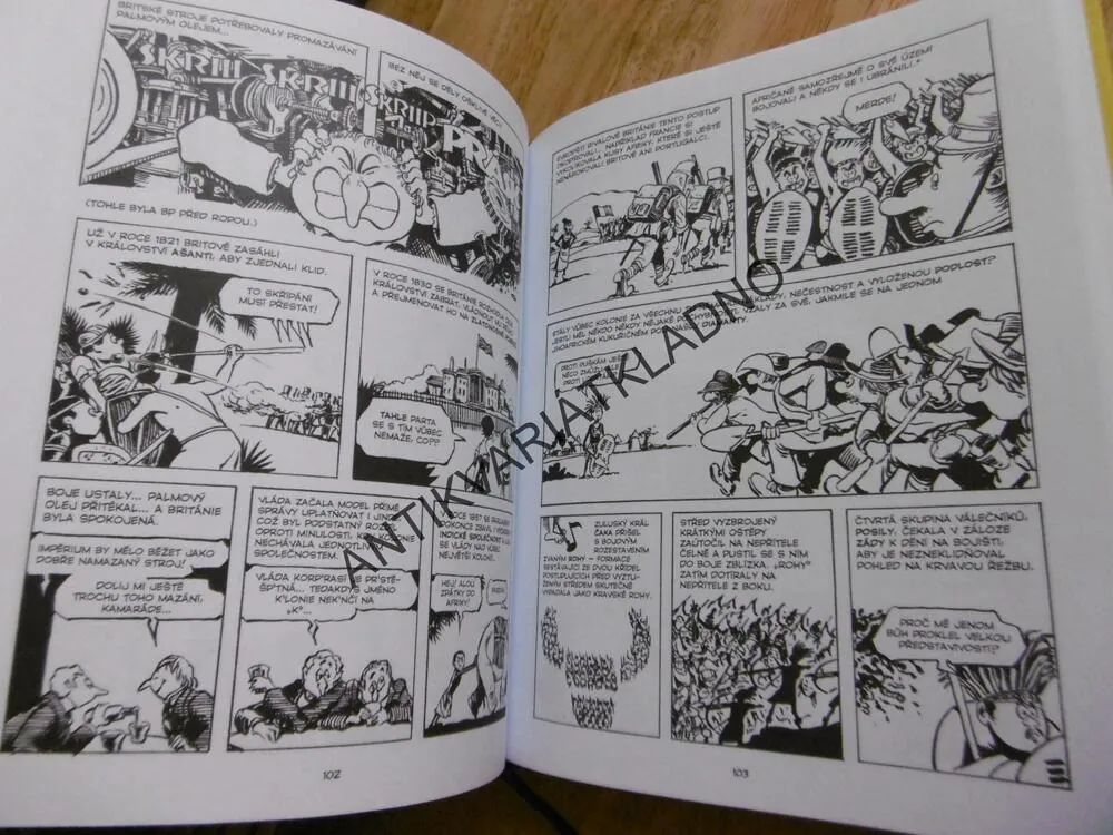 KOMIKSOVÁ HISTORIE MODERNÍHO SVĚTA 2.,LARRY GONICK, KOMIKS, **an