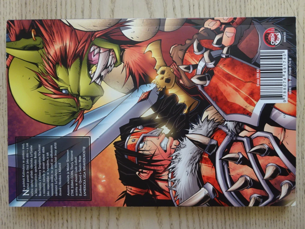 WORLD OF WARCRAFT, KNIHA PRVNÍ, KOMIKS CREW, **an
