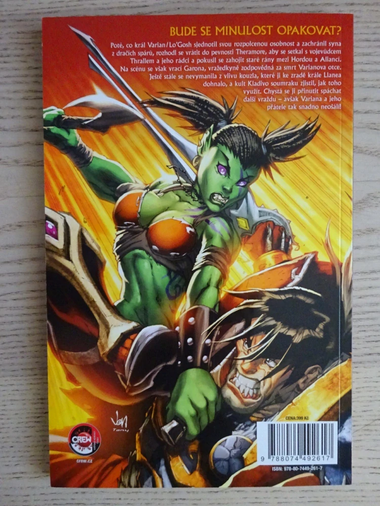WORLD OF WARCRAFT, KNIHA TŘETÍ, KOMIKS CREW, **an