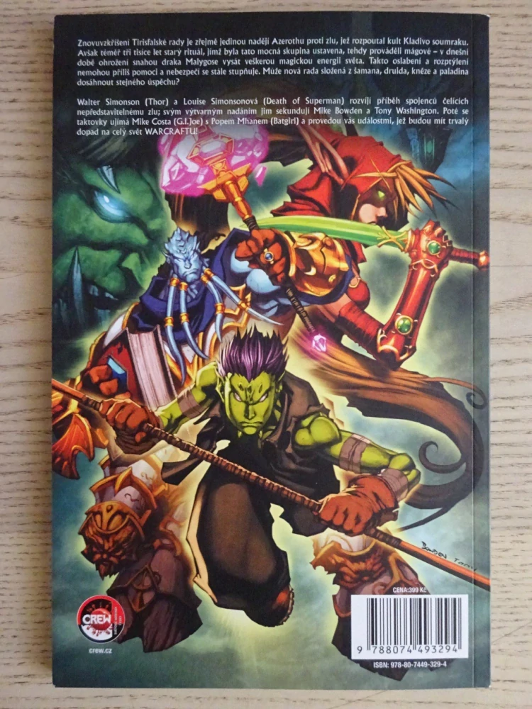 WORLD OF WARCRAFT, KNIHA ČTVRTÁ, KOMIKS CREW, **an