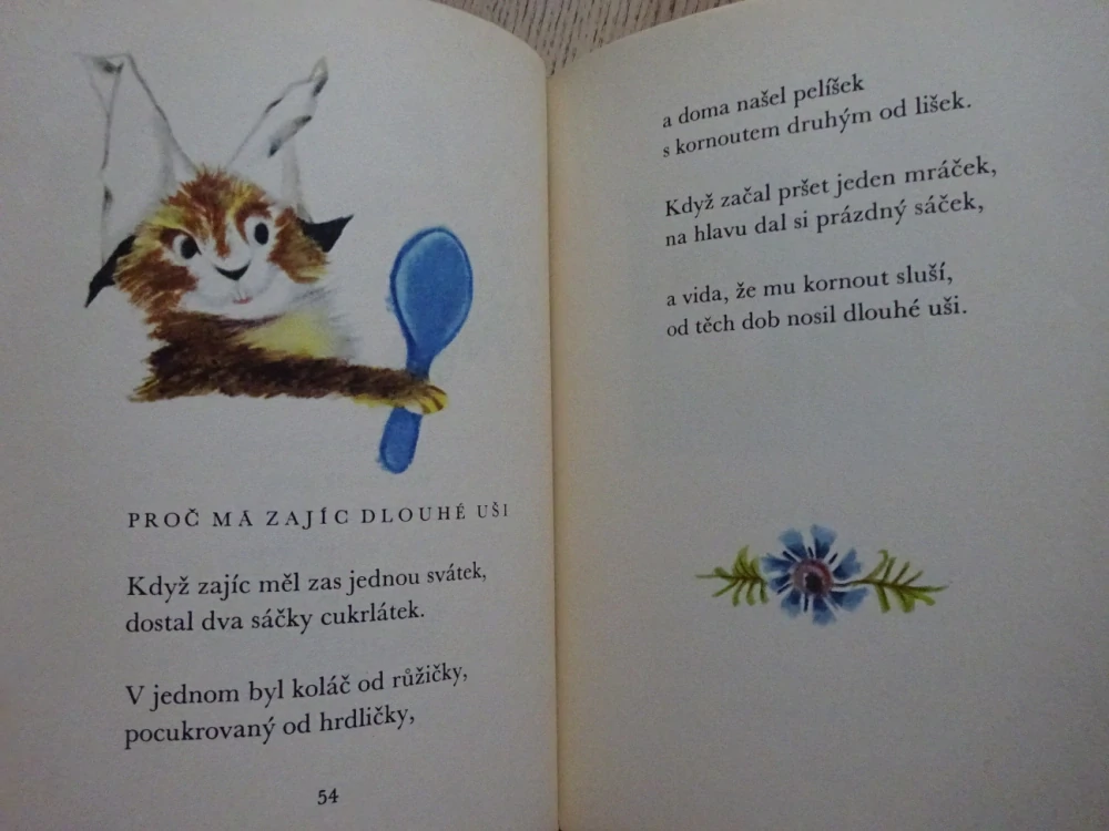 PTÁM SE, PTÁM SE, PAMPELIŠKO, KRIEBEL, JIŘÍ TRNKA, 1959, **an