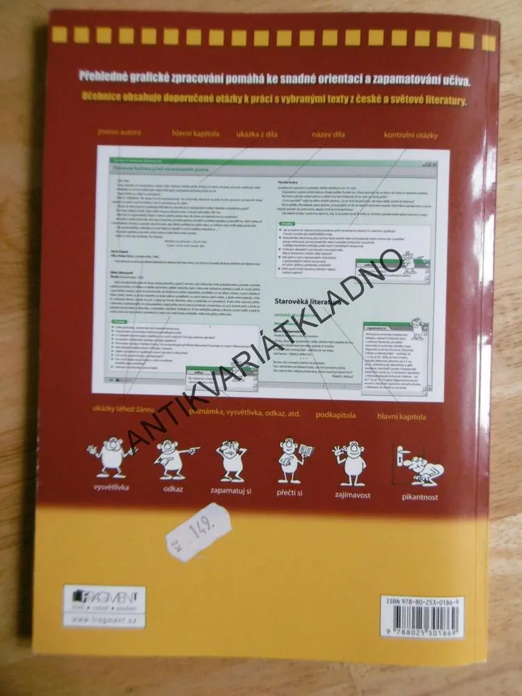 ČÍTANKA 1. K LITERATUŘE V KOSTCE PRO STŘEDNÍ ŠKOLY, SOCHROVÁ