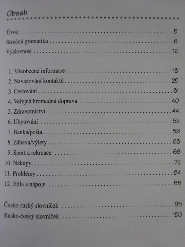 RUSKÁ KONVERZACE, RUŠTINA, **an