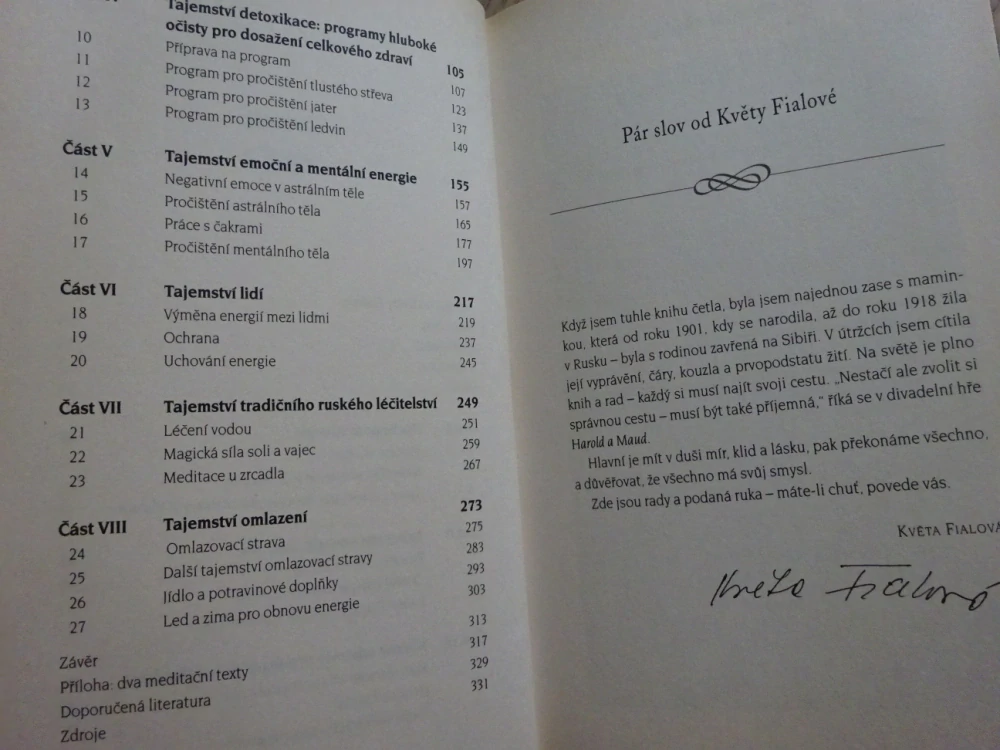 TAJEMSTVÍ ENERGIE, ALLA SVIRINSKAJA, **an