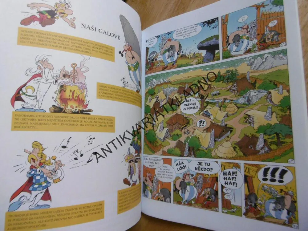 ASTERIX A LATRAVIATA, KOMIKS, UDERZO