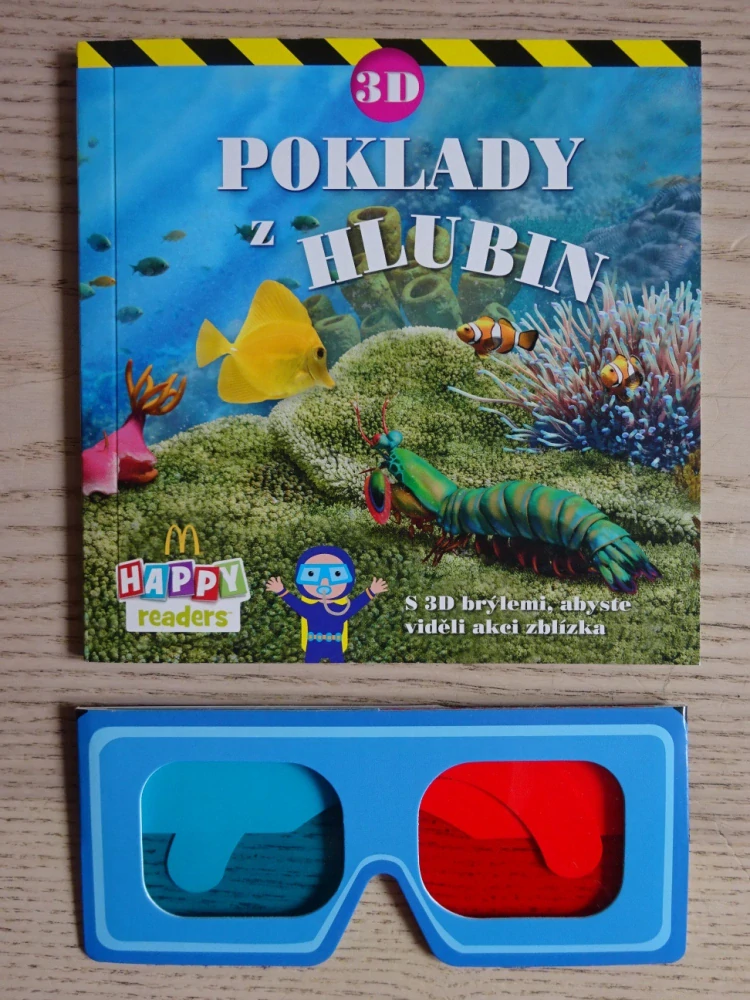 POKLADY Z HLUBIN 3D, VČETNĚ 3D BRÝLÍ, **an