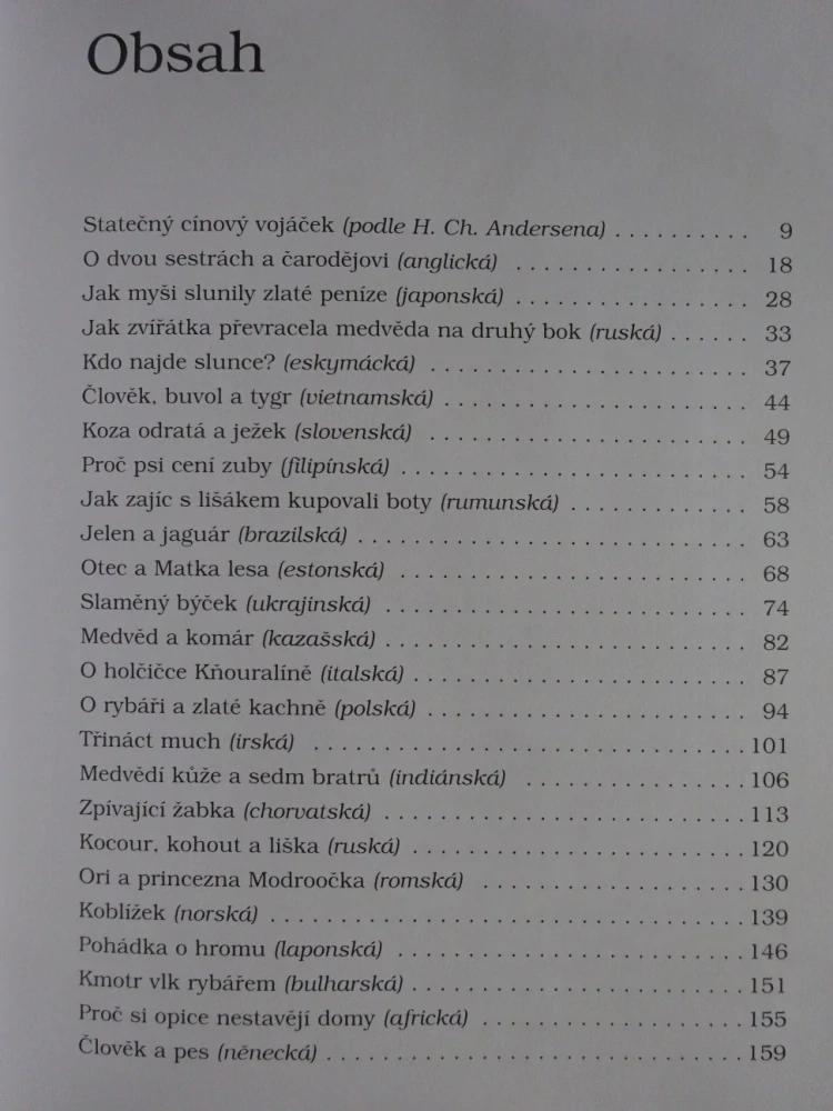 O PRINCEZNĚ MODROOČCE A JINÉ POHÁDKY, **an