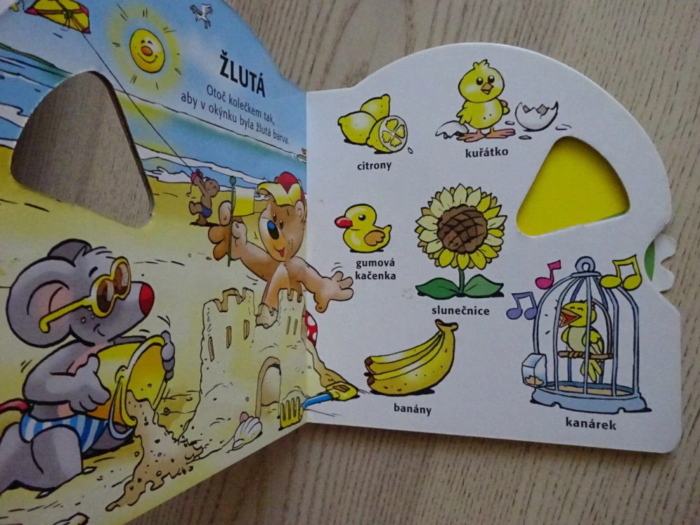 ŤAPÍK SE UČÍ ZNÁT BARVY, JAN IVENS, **an