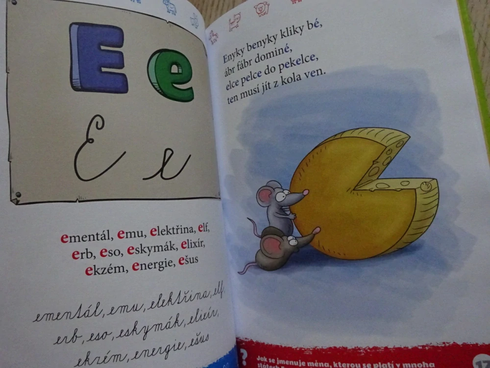 SLABIKÁŘ, VESELÁ ABECEDA, **an