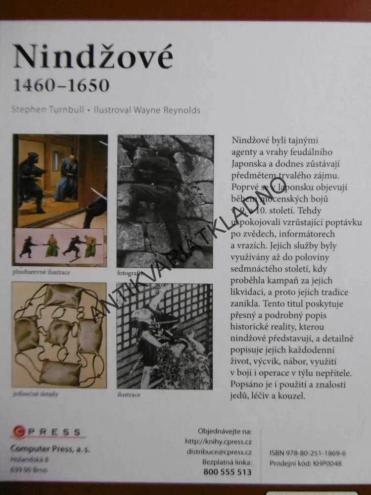 NINDŽOVÉ, 1460-1650, TURNBULL, REYNOLDS