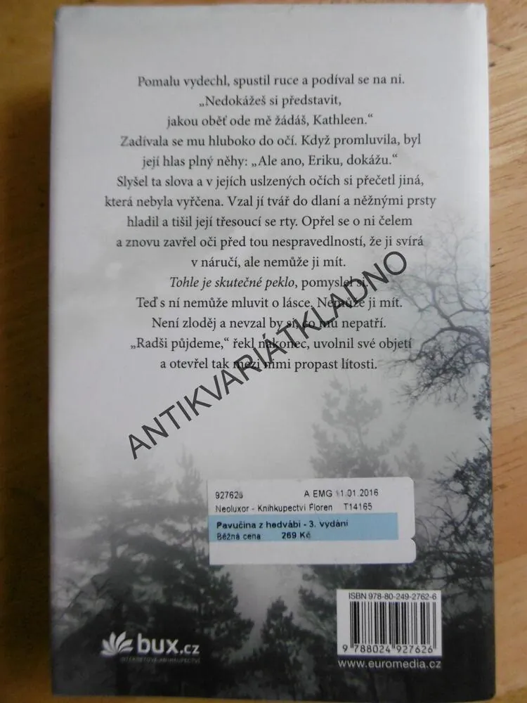PAVUČINA Z HEDVÁBÍ, SANDRA BROWN, **an