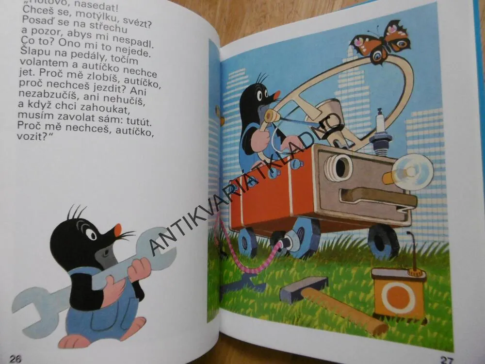 KRTEK A AUTÍČKO, MILER, PETIŠKA, **an