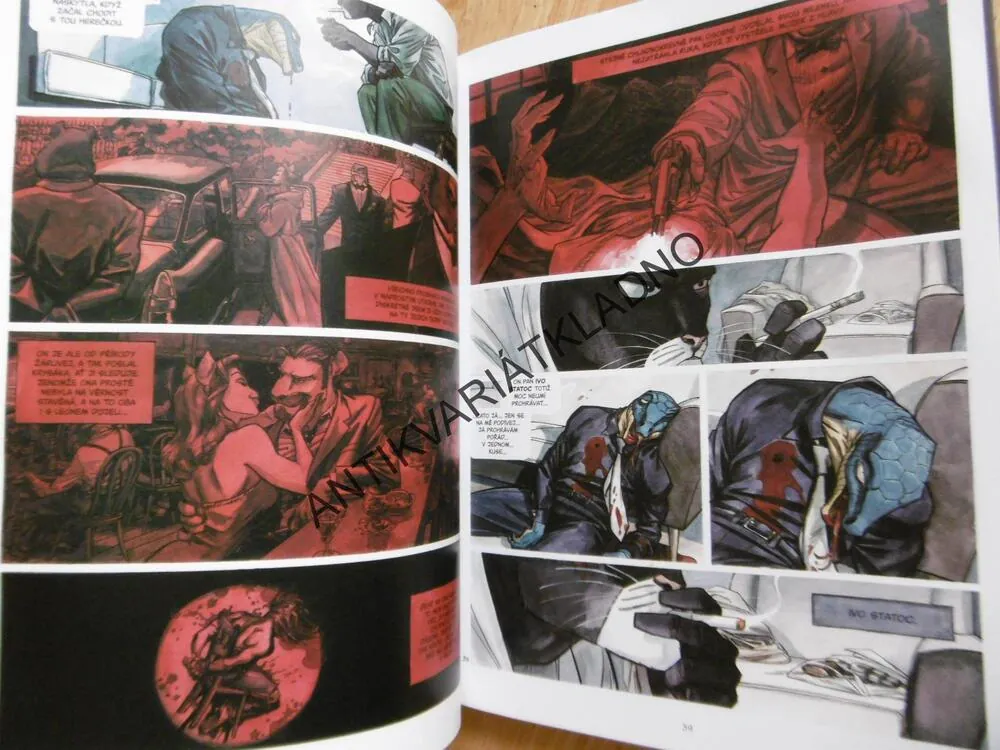 BLACKSAD, CANALES, GUARNIDO, KOMIKS