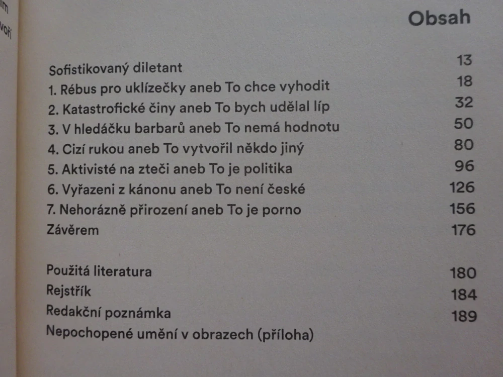 UMĚNÍ, KTERÉMU NEROZUMÍ, JAN H. VITVAR, **an