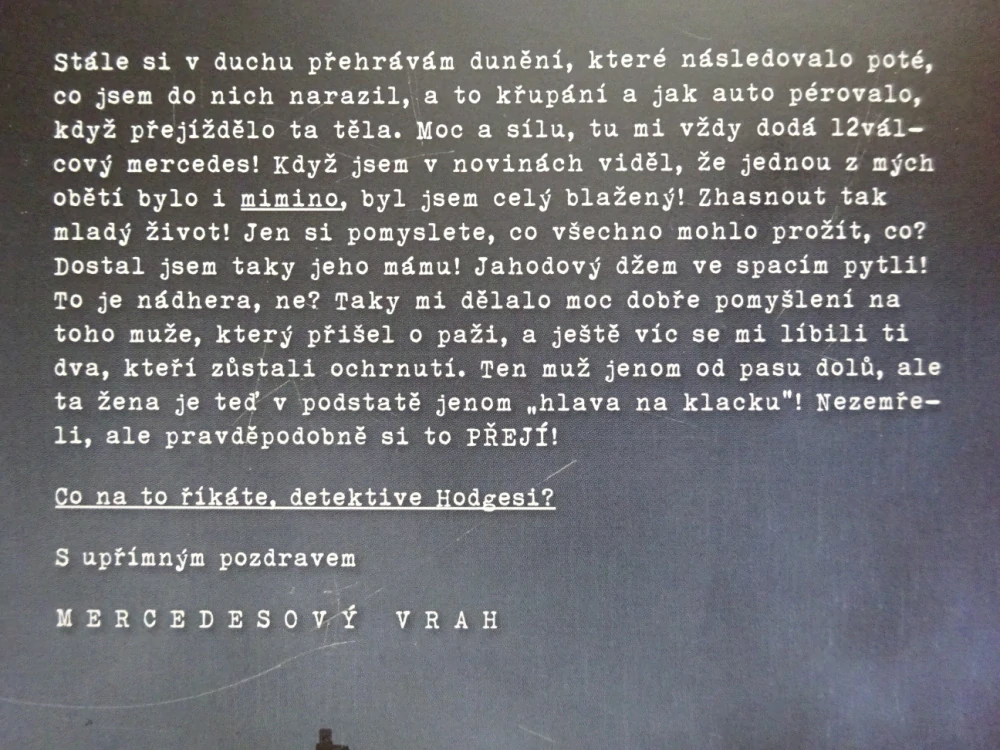 PAN MERCEDES, STEPHEN KING, **an