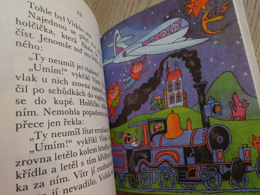 JAK JEL VÍTEK DO PRAHY, BOHUMIL ŘÍHA, **an