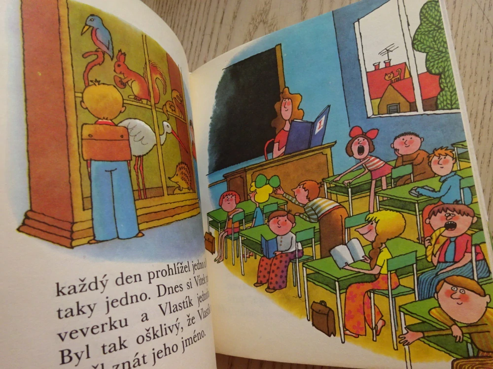 VÍTEK JE ZASE DOMA, BOHUMIL ŘÍHA, ADOLF BORN, **an