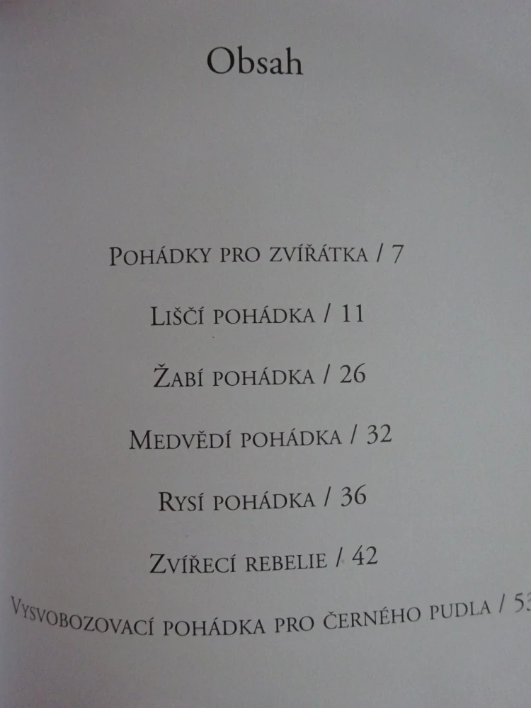 POHÁDKY PRO ZVÍŘÁTKA, MARIE KUBÁTOVÁ, HELENA ZMATLÍKOVÁ, **an