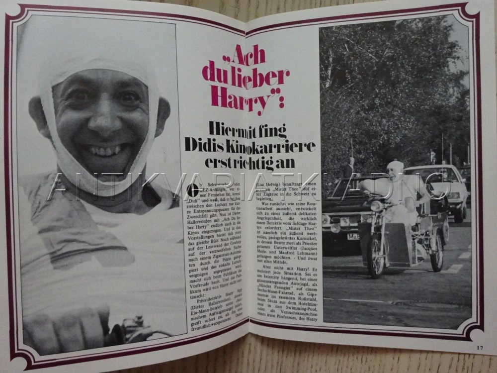 DIDI, DIETER HALLERVORDEN, FILM, BIO PROGRAM NĚMECKY
