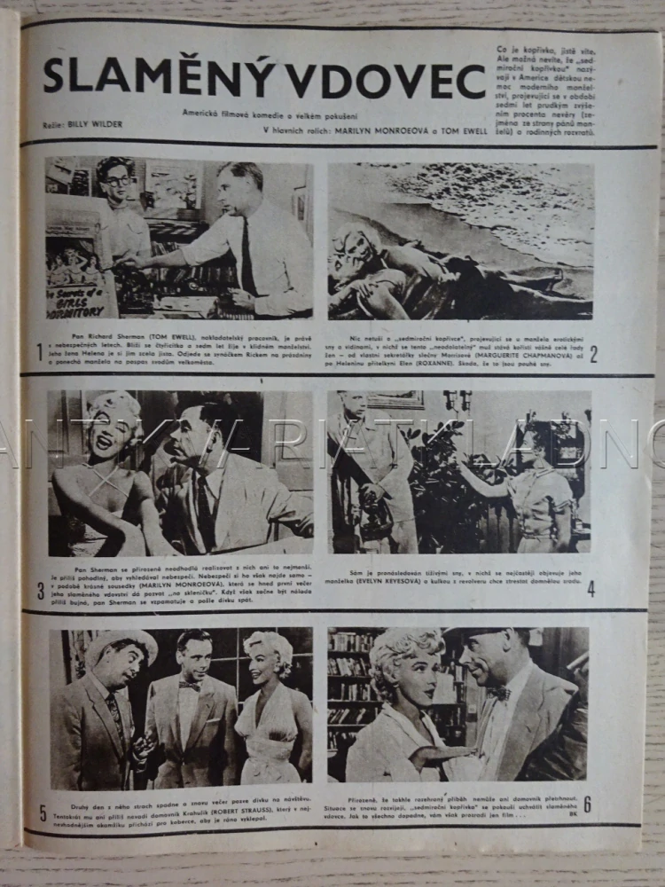 KINO, ROČ. XX, Č. 17, ČASOPIS, MARYLIN MONROE