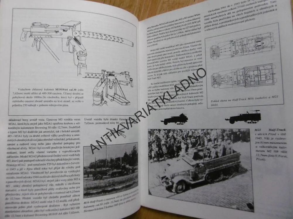 US ARMY, ČECHY 1945, KOLOVÁ A PÁSOVÁ TECHNIKY