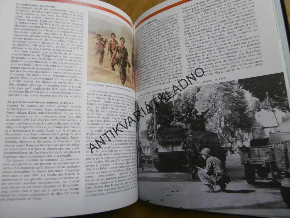 LE SUD-EST ASLATIQUE, DEPUIS 1945, VÁLKA, FRANCOUZSKY, **an