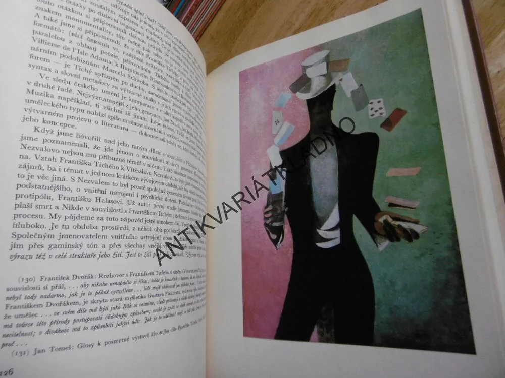 FRANTIŠEK TICHÝ, MALÍŘSKÉ DÍLO, J.TOMEŠ, 1976