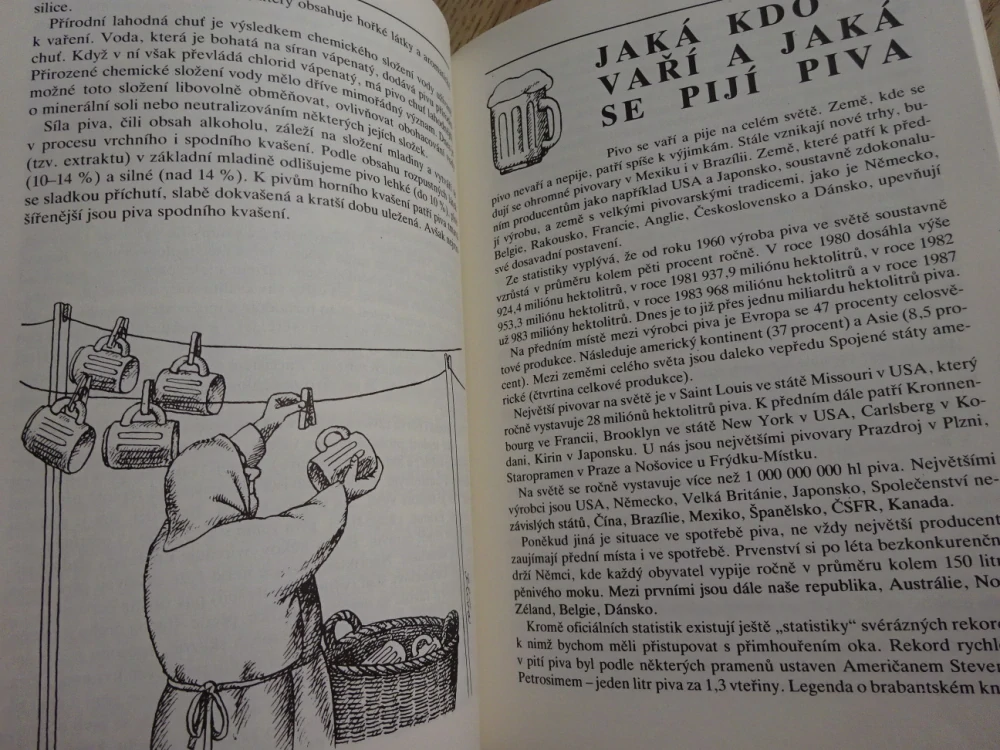 KDE SE PIVO VAŘÍ, HISTORIE PIVA, SLAVNÉ PIVNICE, PIVO V KUCHYNI, **an