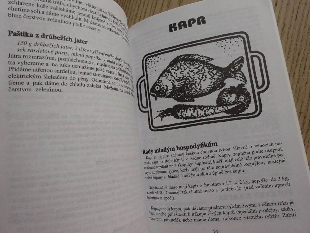 KUŘE, KAPR, KRÁLÍK, POKRMY Z DÍVČÍCH MAS, ŠEVČÍKOVÁ, ZVĚŘINOVÁ, MOMČILOVÁ, **an