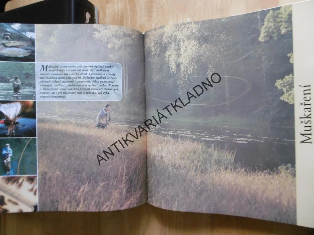 VELKÁ ENCYKLOPEDIE RYBOLOVU, HISTORIE, SPORT,NÁSTRAHY, MUŠKAŘENÍ
