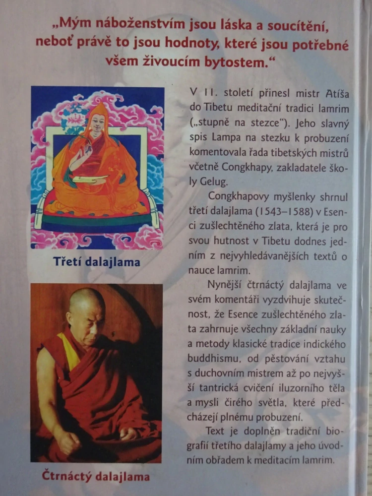 DALAJLAMA, STEZKA K PROBUZENÍ, GLENN H. MULLIN, **an